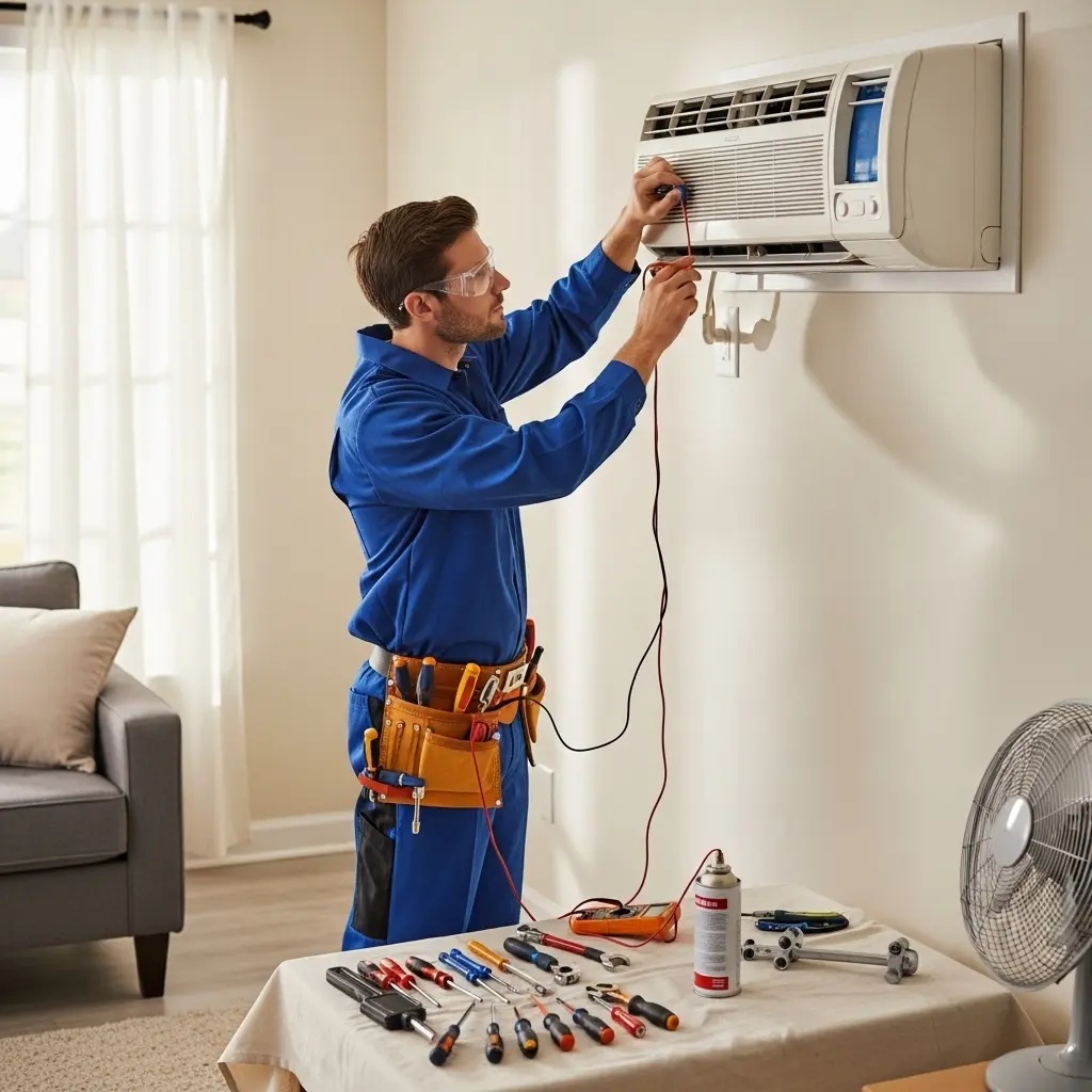 Akhisar Samsung Samsung klima gaz dolumu ve bakım – Enerji verimliliği artırıldı. - Teknik servis örneği
